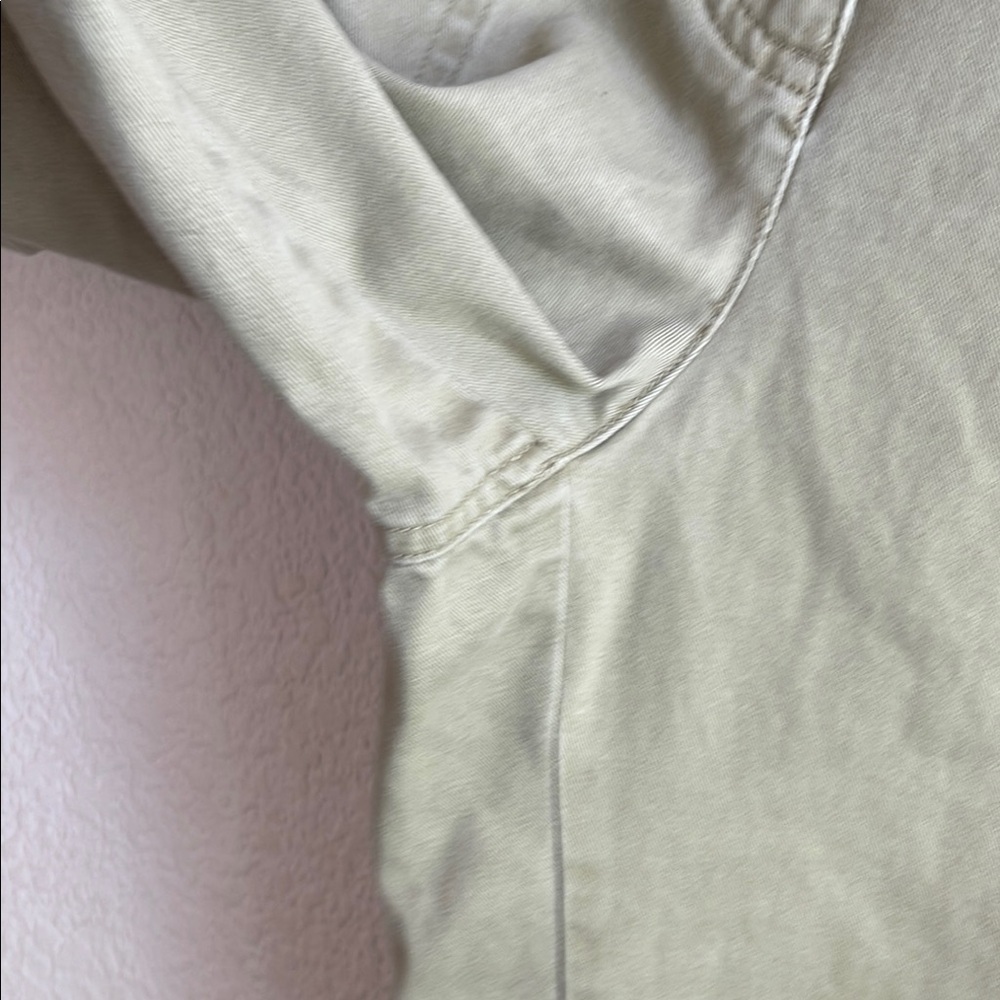 Polo by Ralph Lauren Women's Cotton Cargo Cropped Pants - Olive Green - Picture 4 of 8
